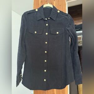 Holland Cooper Luxury Cuprow Ladies Shirt in Black